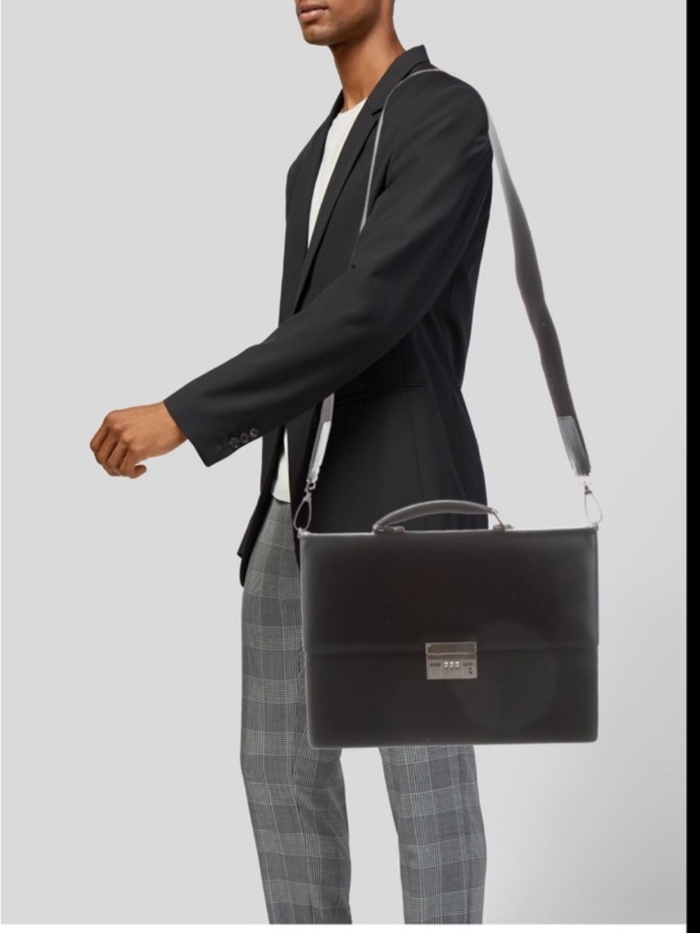 Bally Leather Briefcase - Picture 4 of 12